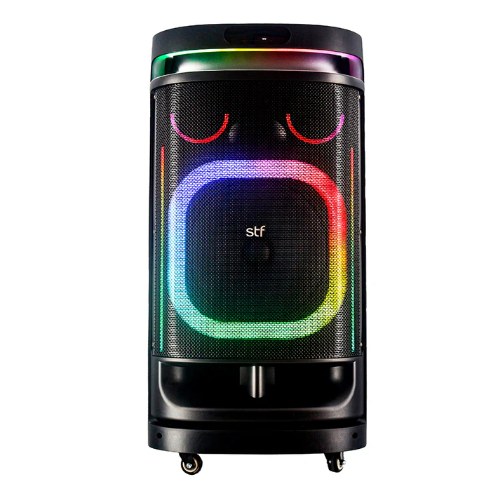 Power Block Pro: Bafle Inalámbrico 12" con Luz Led Ambiental