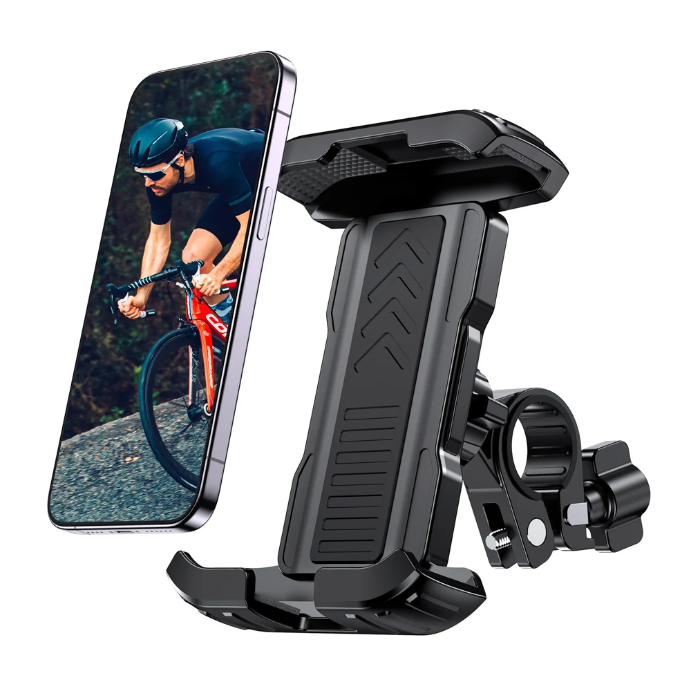 Soporte   Celular   Universal   360°   STF   Antivibración   para   Moto,   Bici,   Carrito