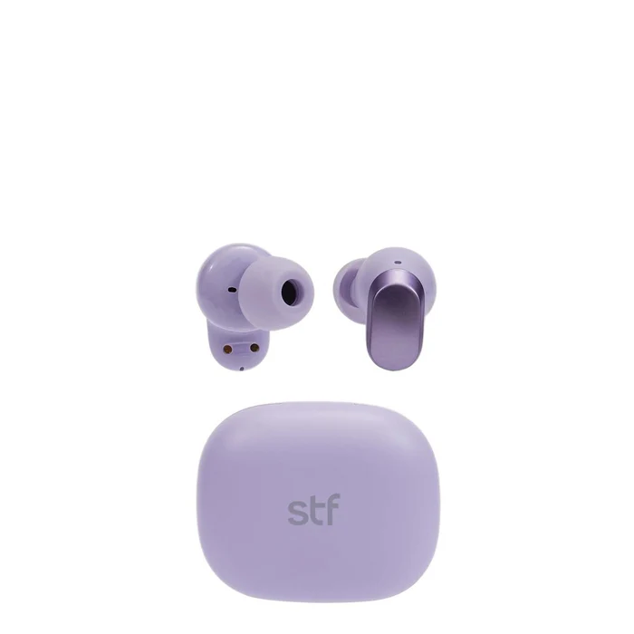 Audifonos Inalambricos Tws Cherry STF 36hrs Uso ENC Protección IPX4 Lila
