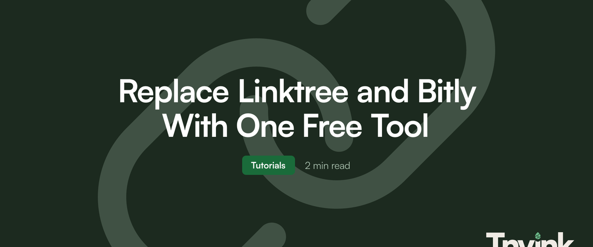 Replace Linktree and Bitly With One Free Tool