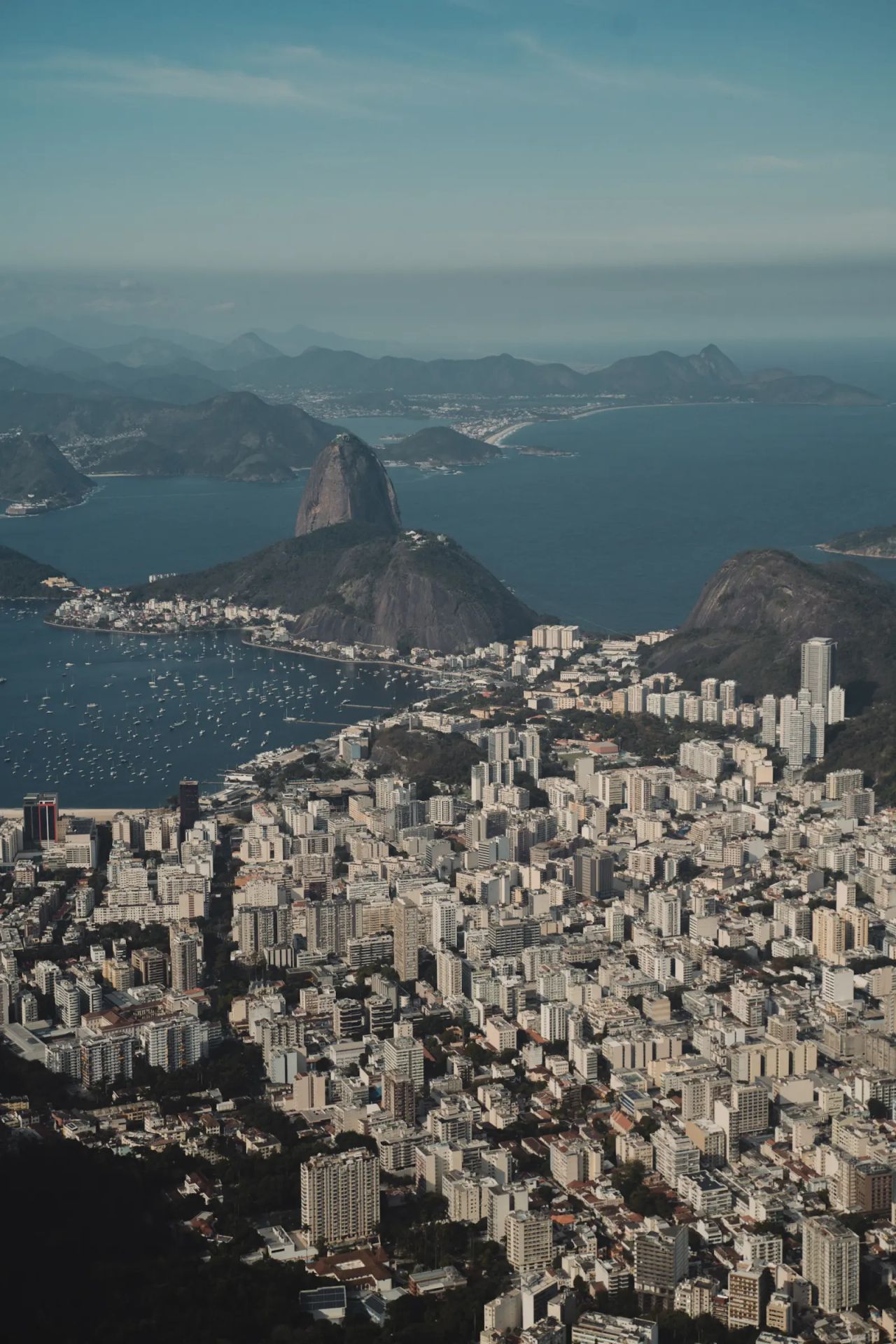 Vista aérea do Rio de Janeiro