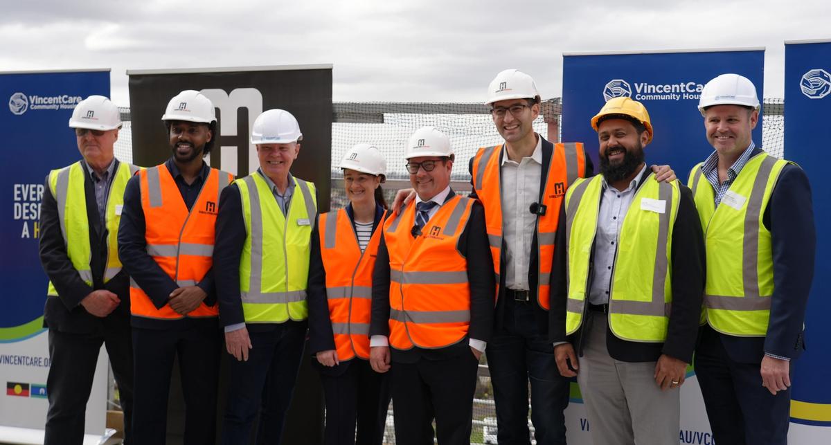 Major milestone in Maribyrnong affordable housing project
