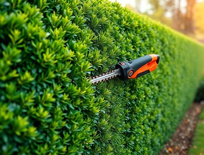 Hecke Schneiden