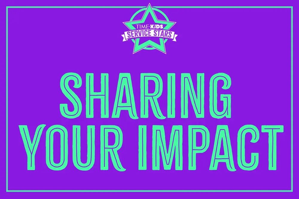 Screenshot of Sharing Your Impact