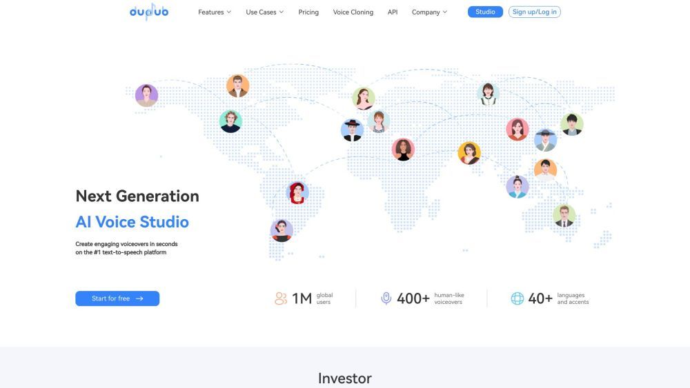 Screenshot of DupDub Screenshot of DupDub