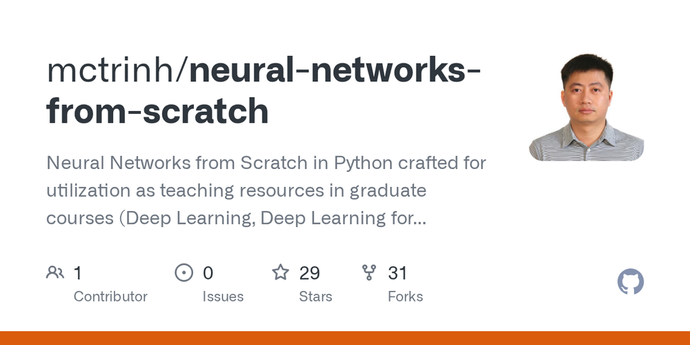 Screenshot of Neural Networks from Scratch