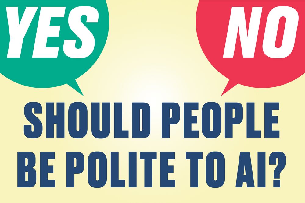 Screenshot of Should People Be Polite to AI?