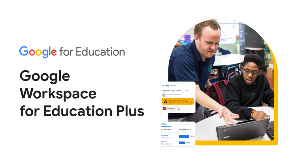 Screenshot of Education Plus - Google for Education