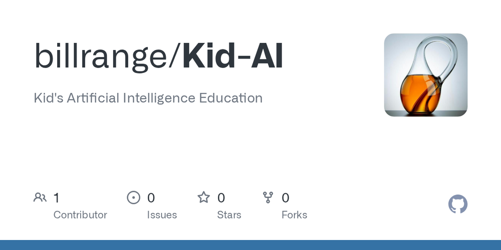 Screenshot of Kid's Artificial Intelligence Education