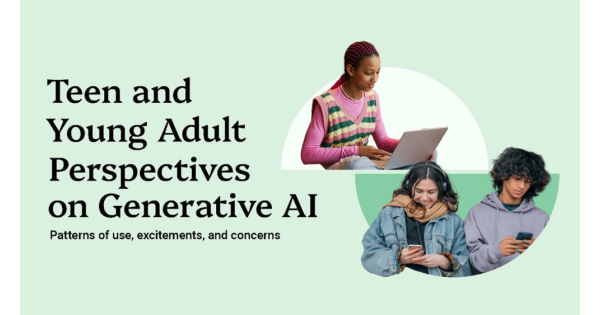 Screenshot of Teen and Young Adult Perspectives on Generative AI