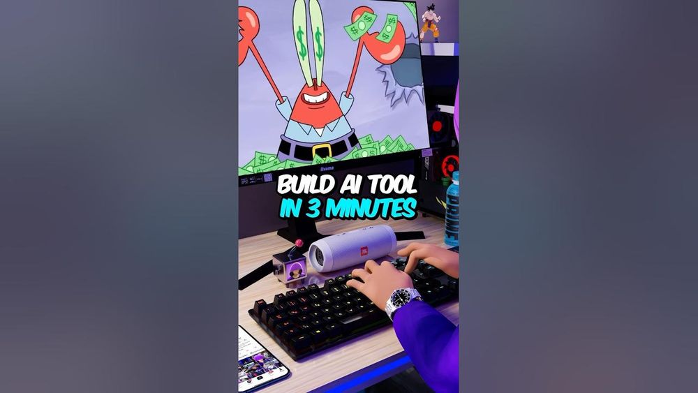Screenshot of How to Build an AI App FAST⚡️