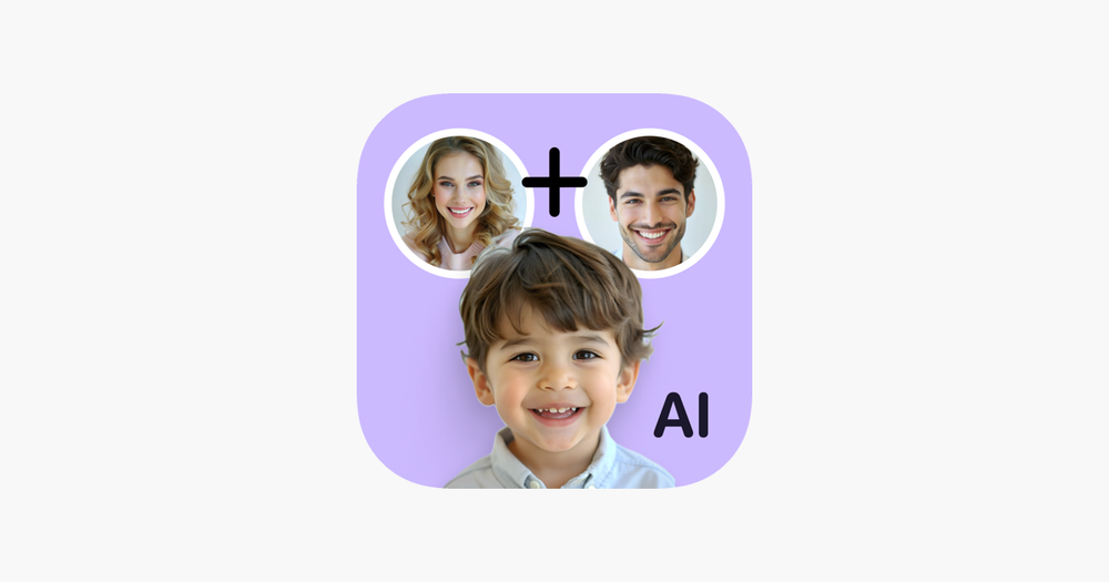 Screenshot of AI Baby Face Generator Future