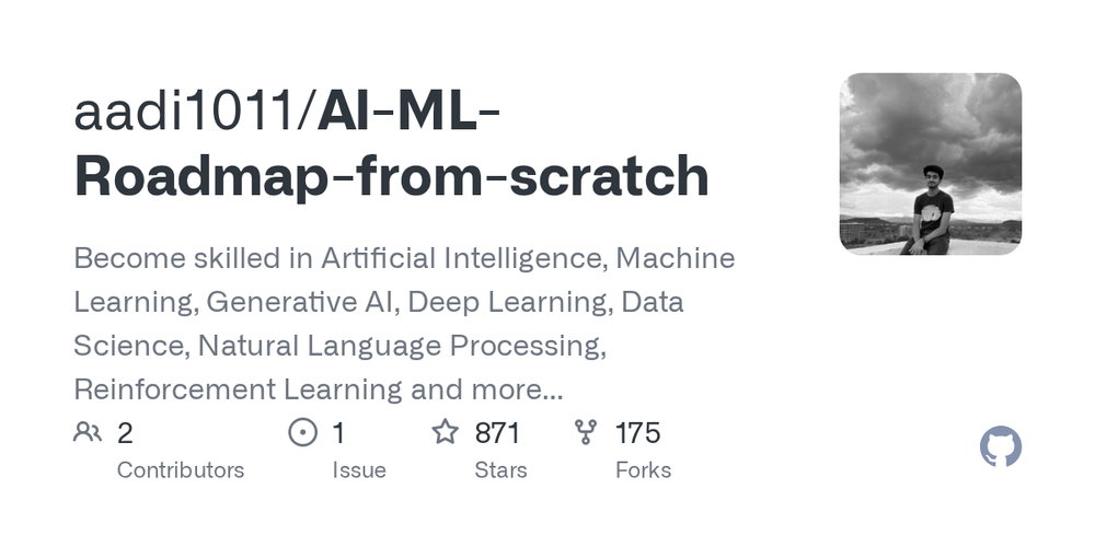Screenshot of AI-ML Roadmap from Scratch