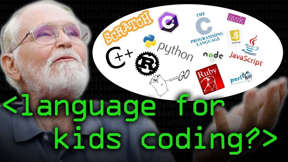 Screenshot of Kernighan on Languages for Kids Coding Screenshot of Kernighan on Languages for Kids Coding