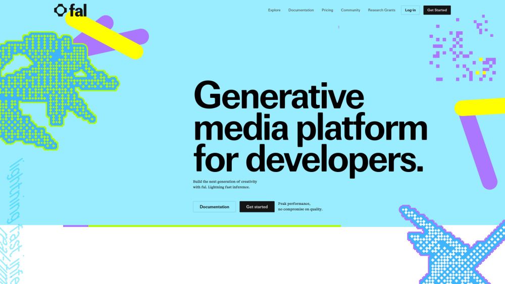 Screenshot of fal.ai Screenshot of fal.ai