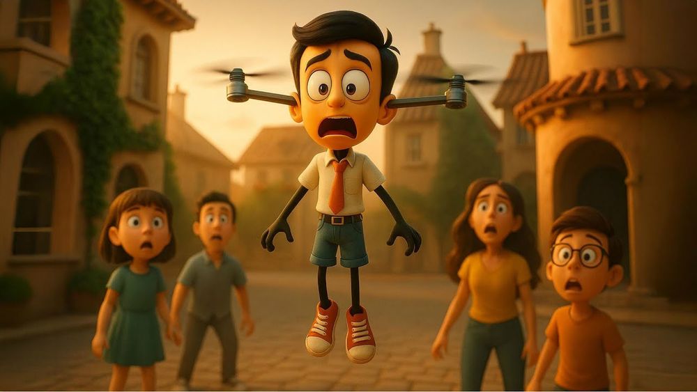 Screenshot of What if our Ears could Spin like Helicopter Blades?