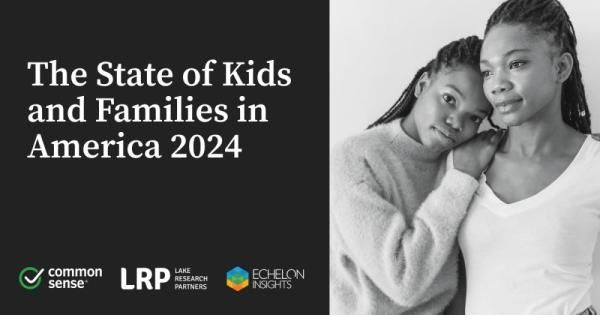Screenshot of The State of Kids and Families in America 2024