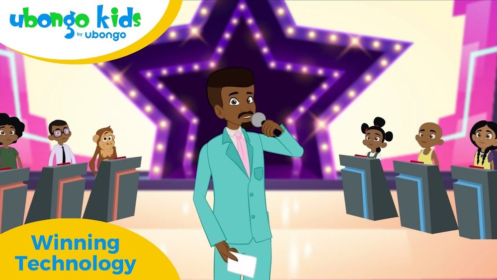 Screenshot of The Winning Technology | Ubongo Kids
