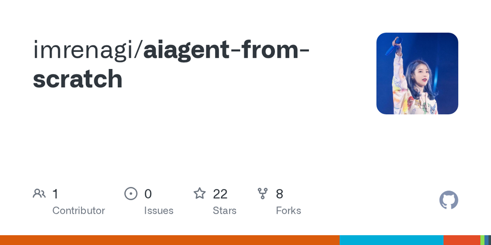 Screenshot of GitHub Repository: aiagent-from-scratch
