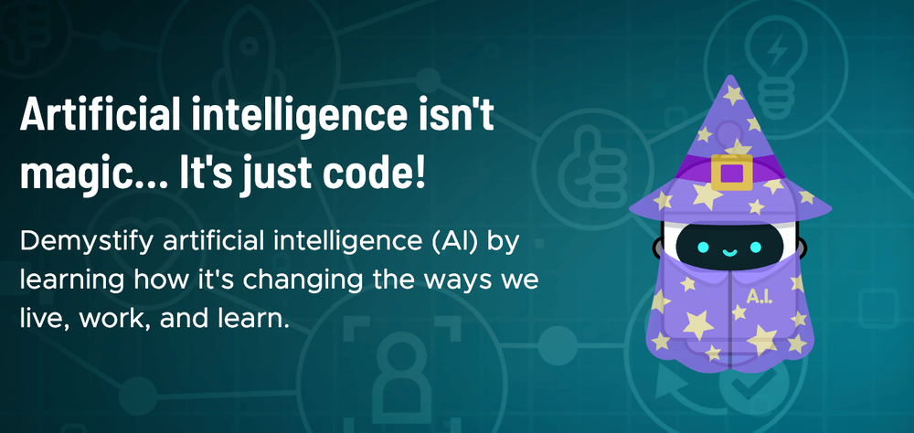Screenshot of Code.org AI Curricula