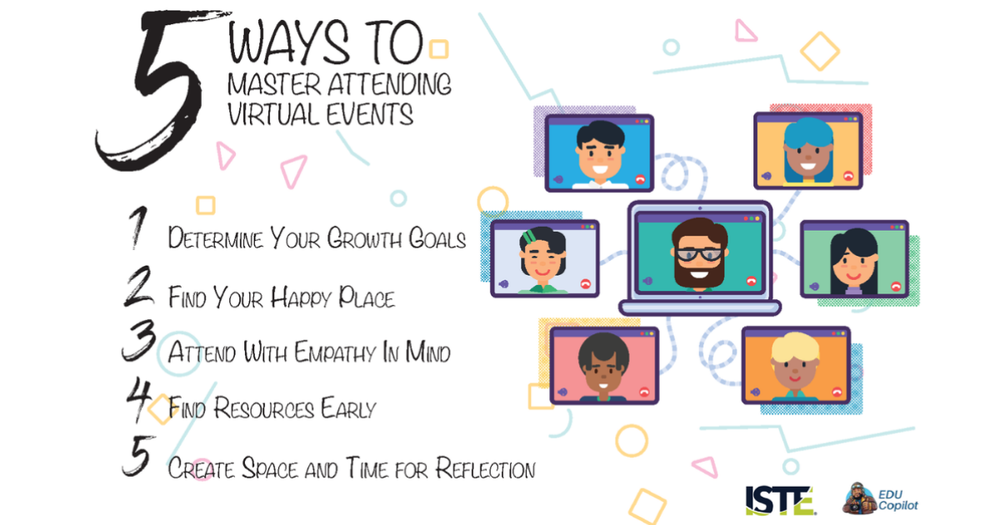 Screenshot of 5 Ways to Master Education Virtual PD Events