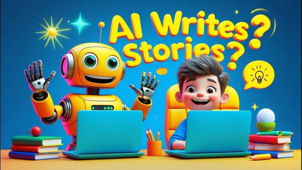 Screenshot of AI Writing Tools for Kids