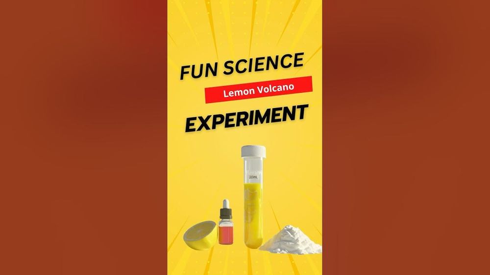 Screenshot of Fizzy Lemon Volcano Experiment Screenshot of Fizzy Lemon Volcano Experiment