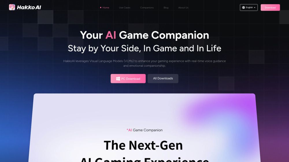 Screenshot of HakkoAI