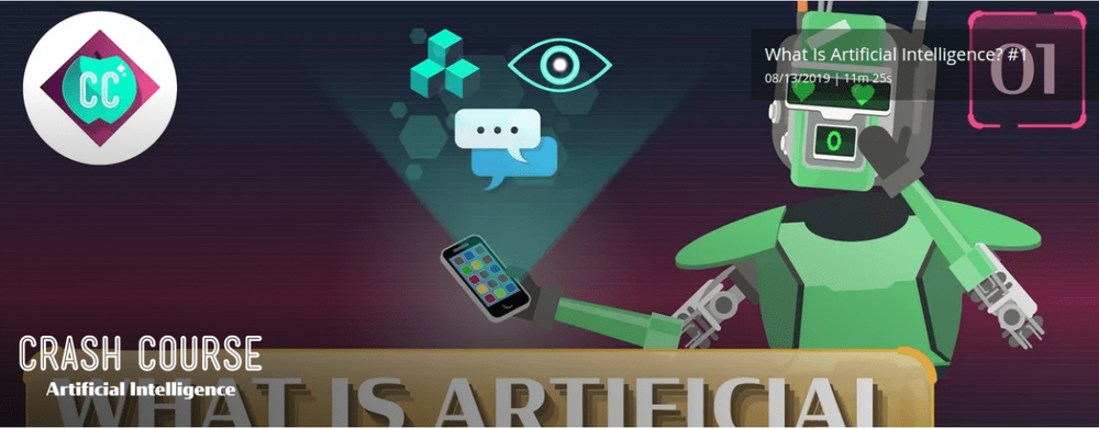 Screenshot of Crash Course Artificial Intelligence