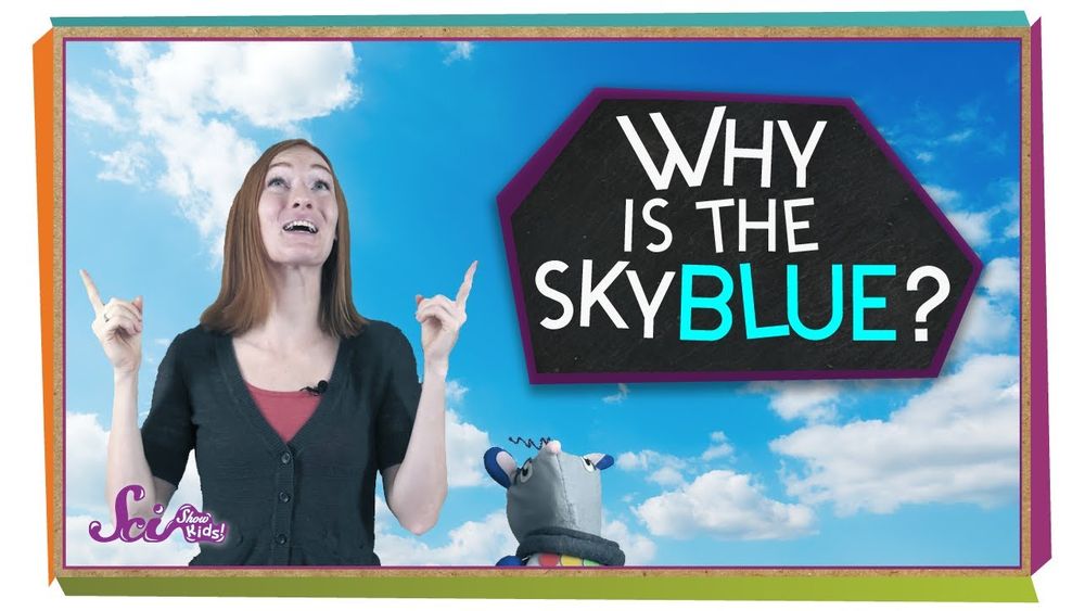 Screenshot of Why Is the Sky Blue? | Physics for Kids