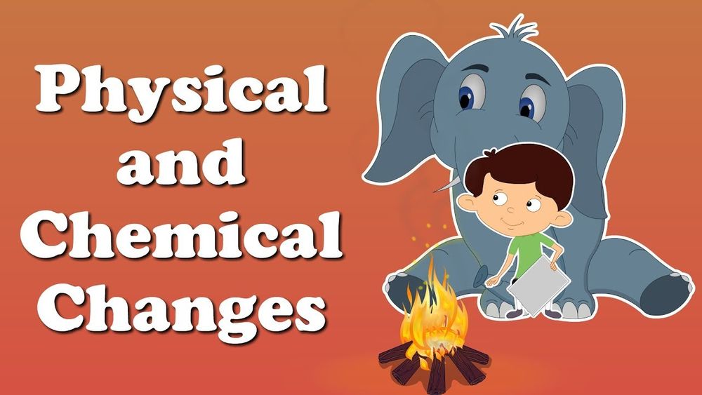 Screenshot of Physical and Chemical Changes