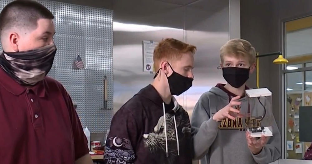 Screenshot of NASA Science Project Has Students Sending Sponges Into Space