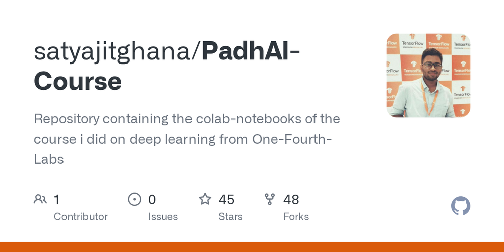 Screenshot of PadhAI-Course Repository