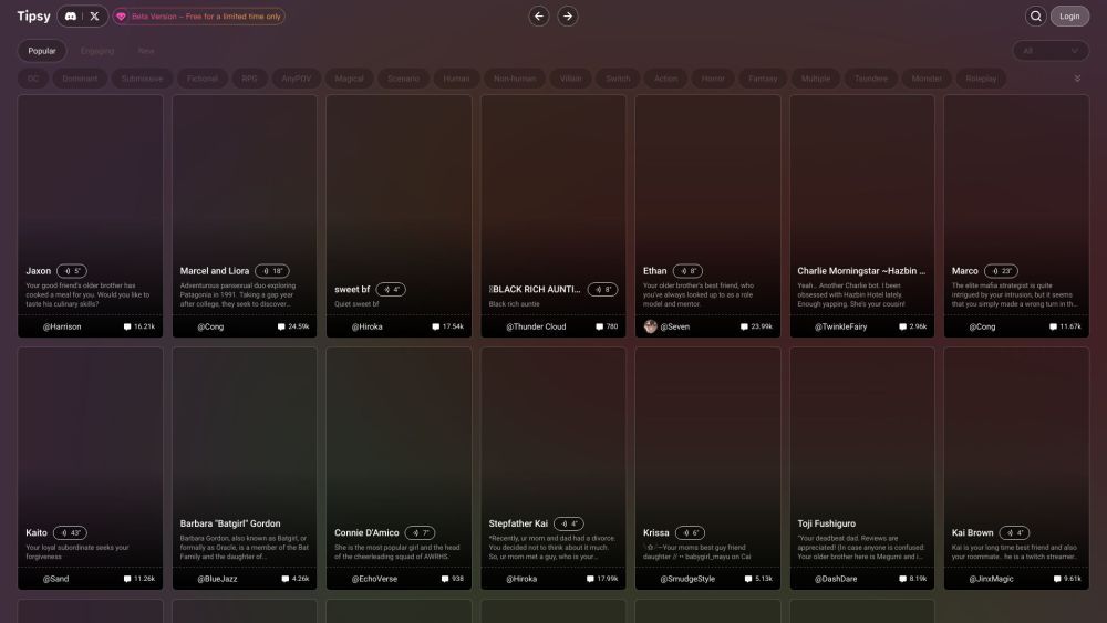 Screenshot of Tipsy Chat Screenshot of Tipsy Chat