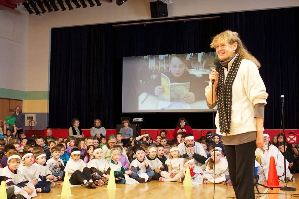 Screenshot of Real Talk with Mary Pope Osborne