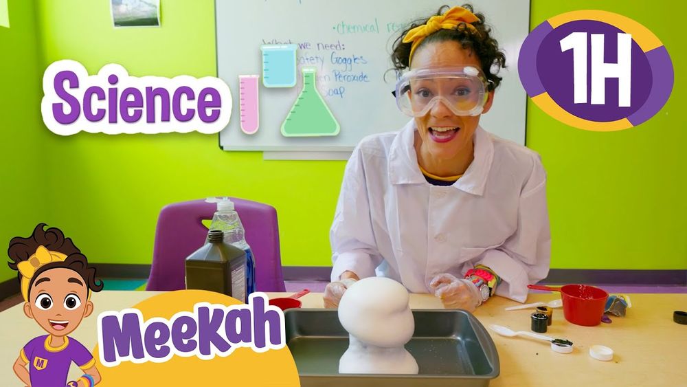 Screenshot of Science Experiments for Kids With Meekah