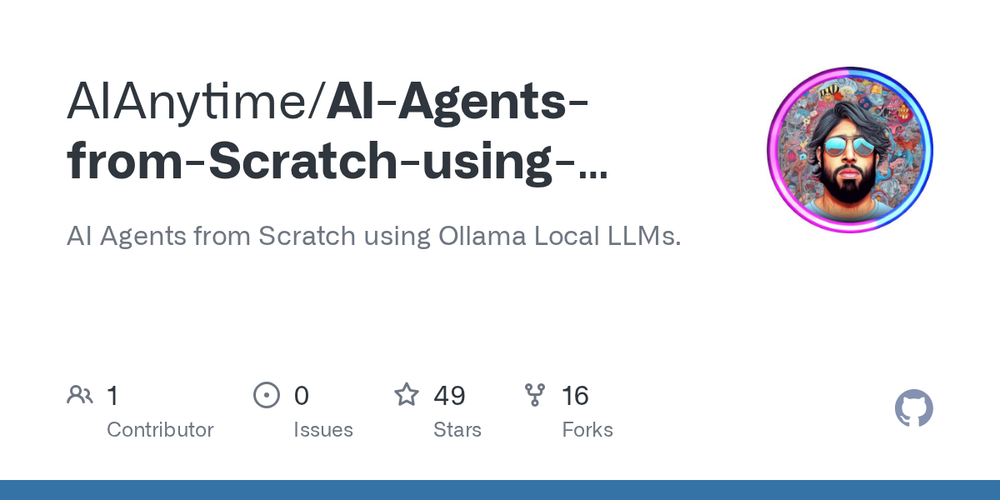 Screenshot of AI Agents from Scratch using Ollama Screenshot of AI Agents from Scratch using Ollama