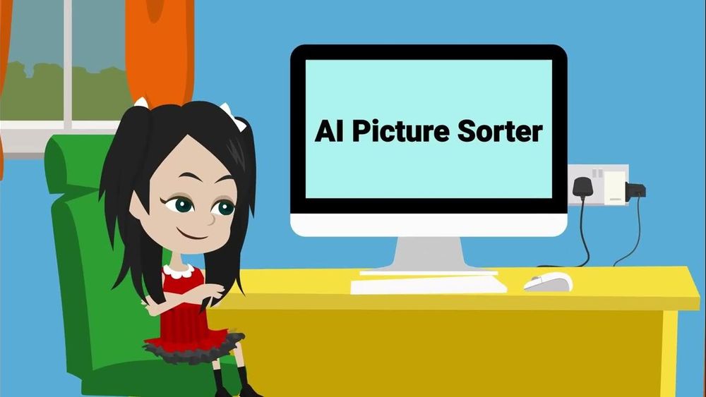 Screenshot of Machine Learning for Kids: The Picture Sorter Screenshot of Machine Learning for Kids: The Picture Sorter