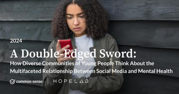 Screenshot of A Double-Edged Sword: Social Media and Mental Health