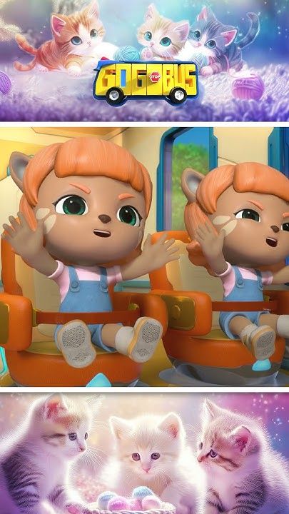 Screenshot of Three Little Kittens | Fun Ride With GoGoBus