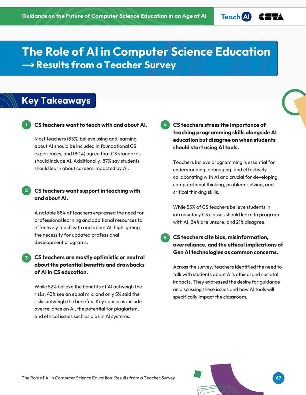 Screenshot of The Role of AI in Computer Science Education