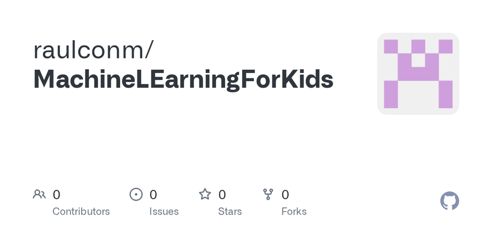 Screenshot of Machine Learning for Kids