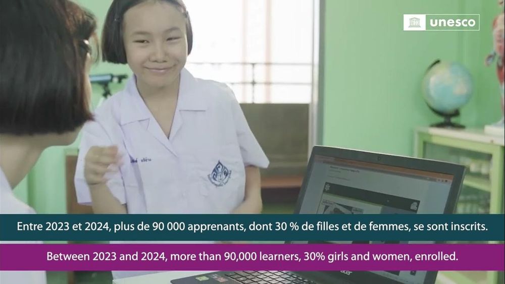 Screenshot of UNESCO King Sejong Literacy Prize Award