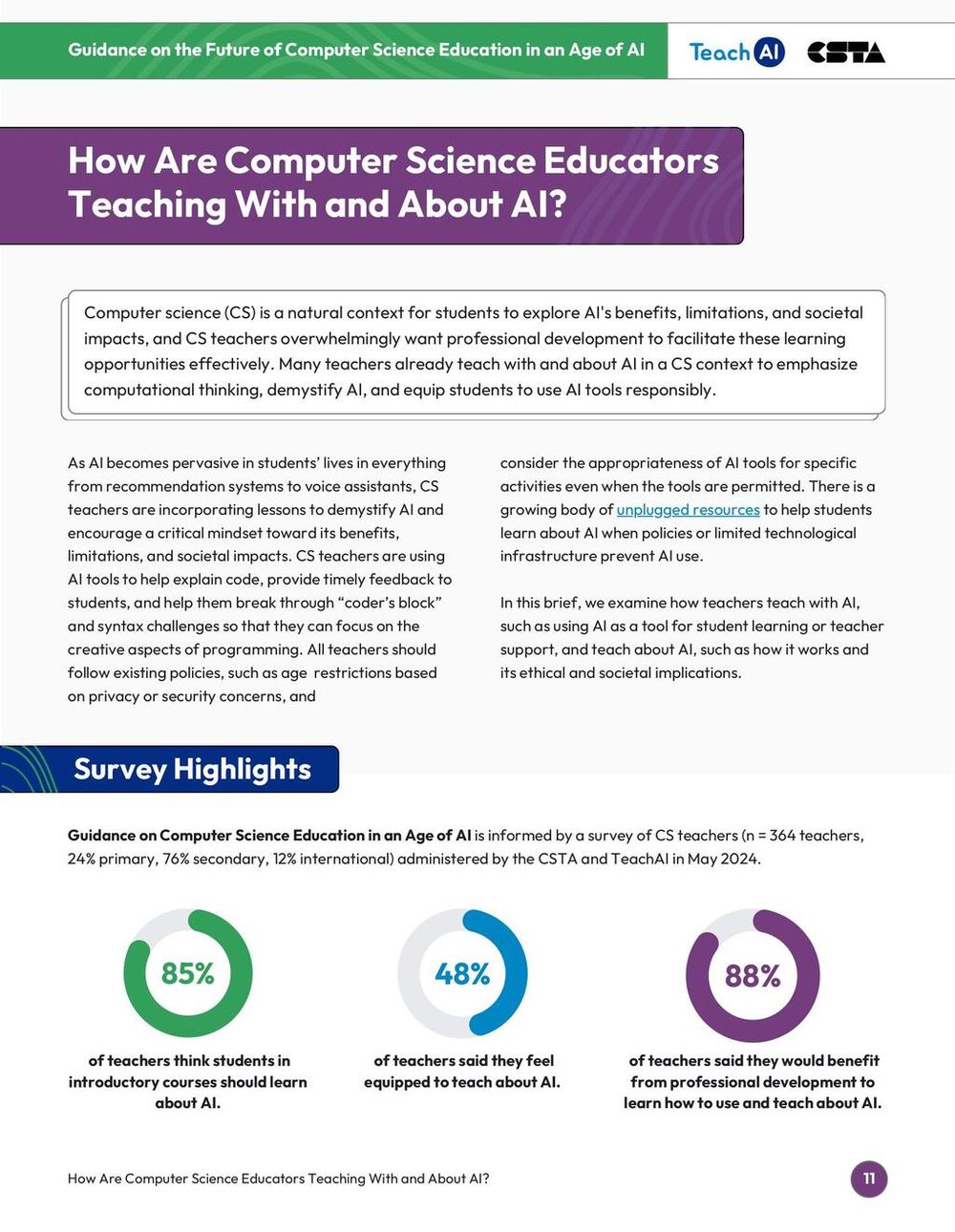Screenshot of AI-in-CS-Classroom