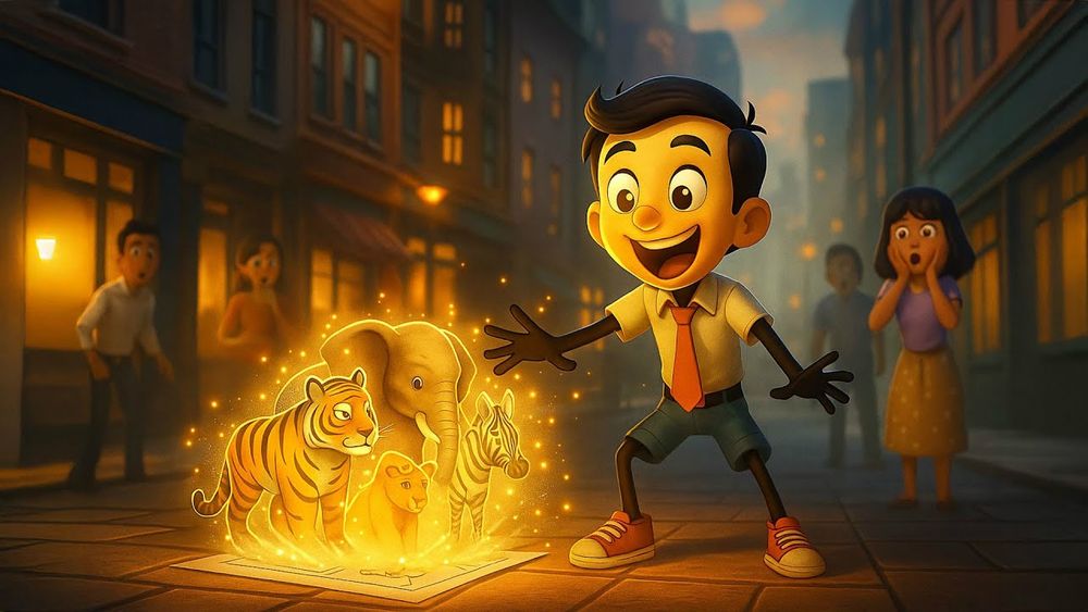 Screenshot of What if our Drawings came to Life?