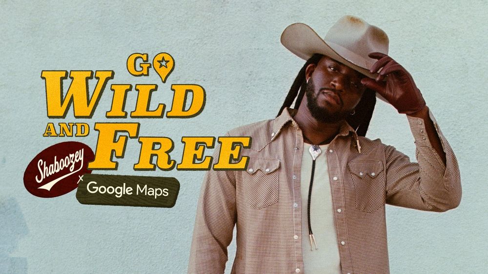 Screenshot of Shaboozey Partners with Google Maps