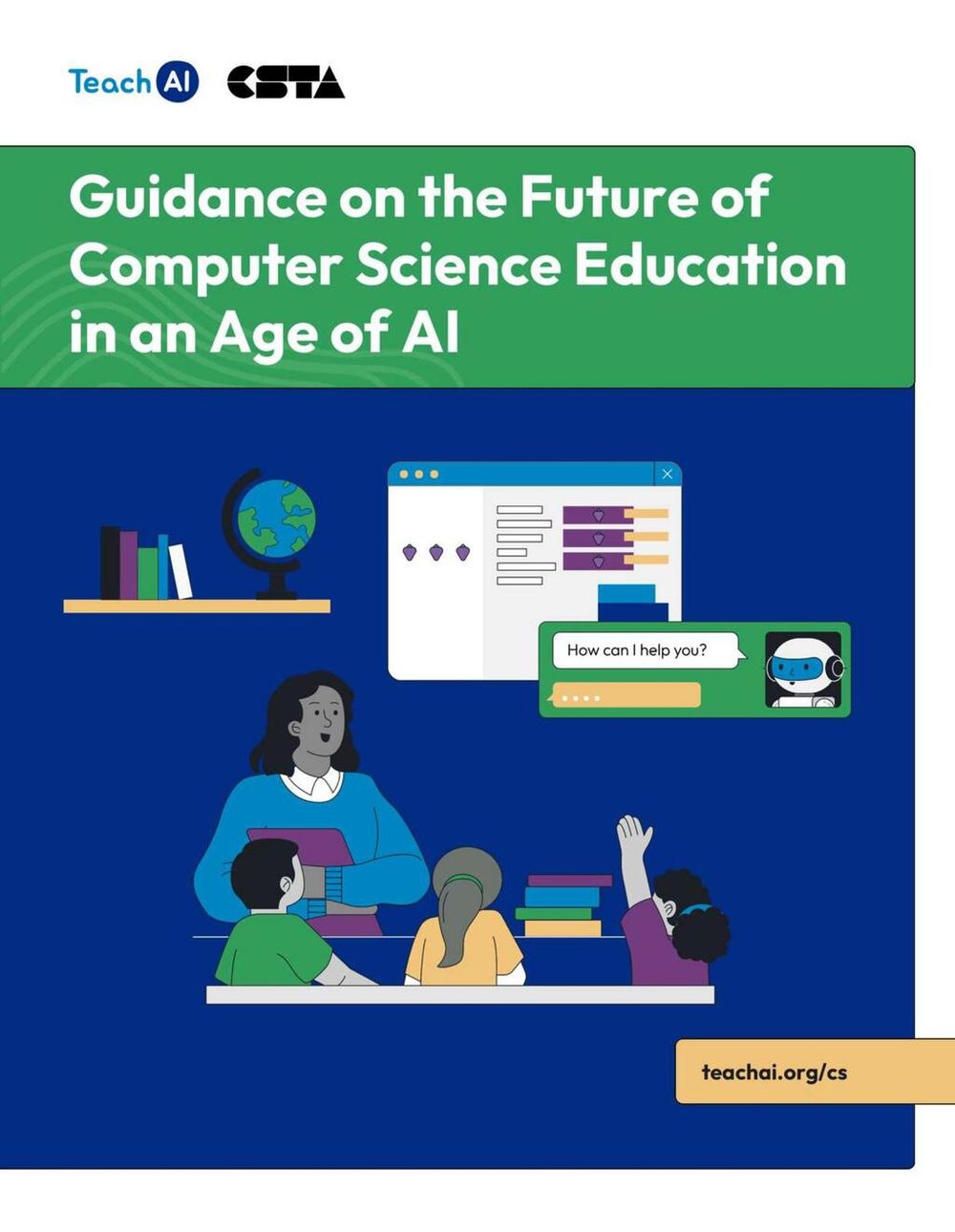 Screenshot of Guidance on Computer Science Education in AI Era