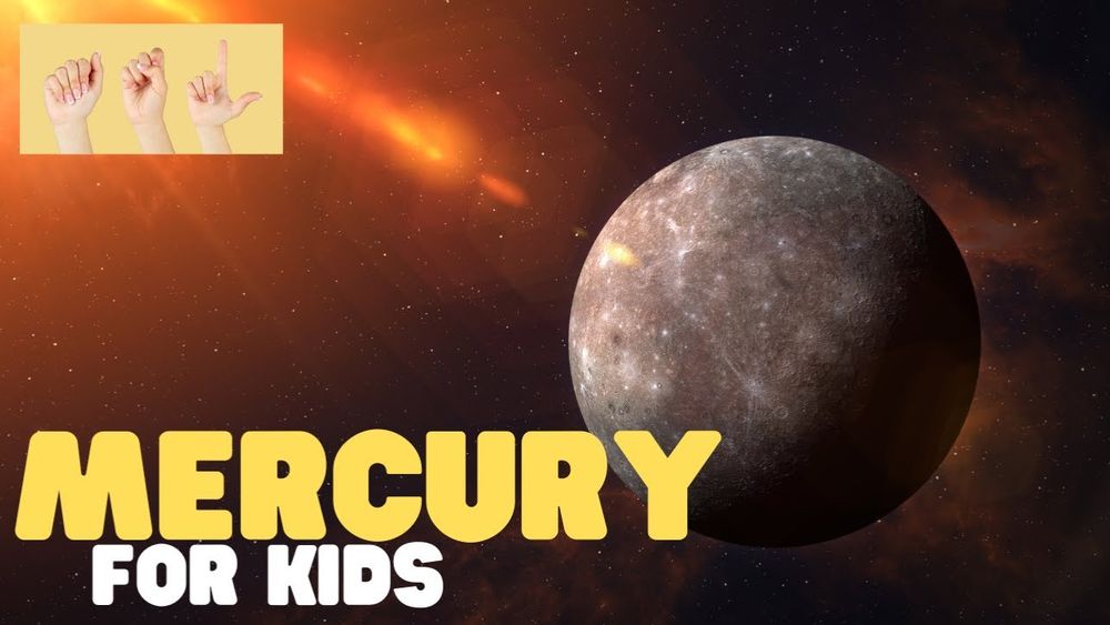 Screenshot of ASL Mercury for Kids