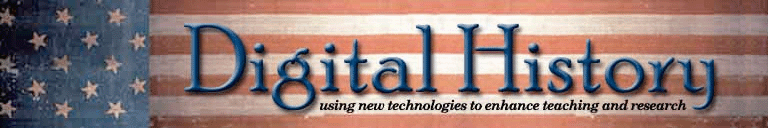 Screenshot of Digital History Resource