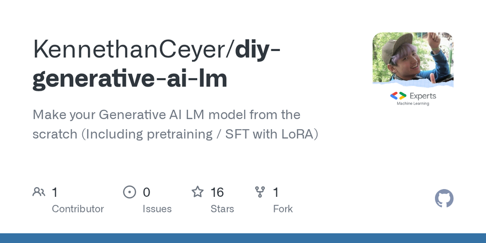 Screenshot of diy-generative-ai-lm